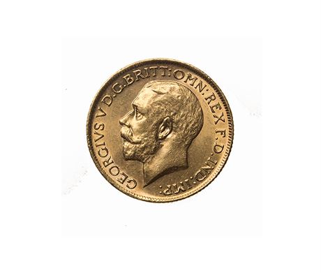 George V 1914 22ct gold full sovereign