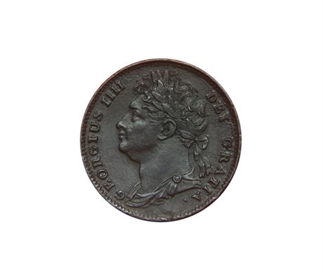 George IV Farthing coin