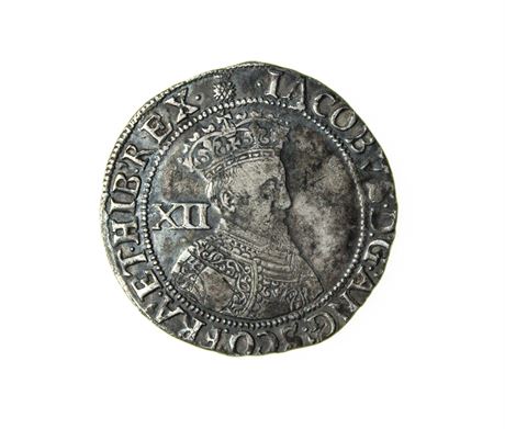 James I Shilling first coinage