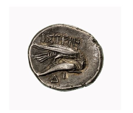 Istros Circa 4th Century BC. AR Drachm