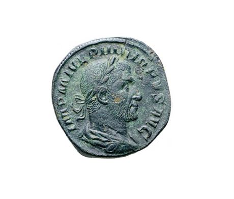 Philip I Sestertius Roman Coin