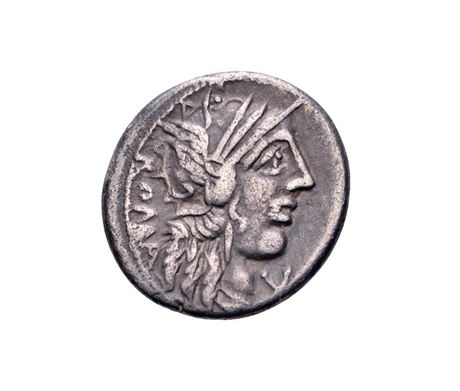 M. Fannius C.f. Rome, 123 BC, AR Denarius