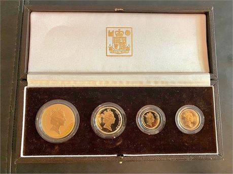1985 gold proof collection Elizabeth II