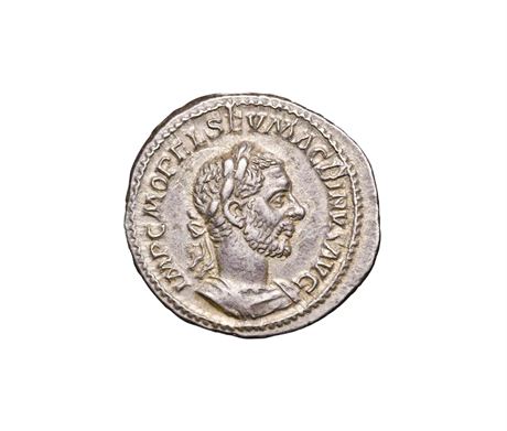 Macrinus. 217-218 AD. AR Denarius
